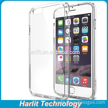 Flexible Soft TPU Case Air Cushion Case Anti Bumper Case with Clear Back Panel for iPhone 6s